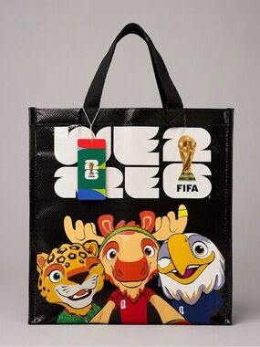 ⚽️ FIFA World Cup 2026 reusable tote bag new mascots